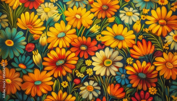 Obraz flower background