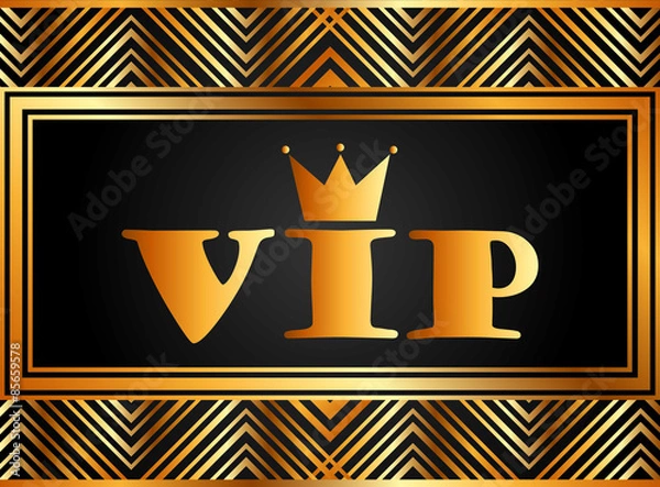 Fototapeta vip card