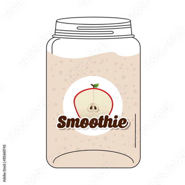 Fototapeta smoothie fruit