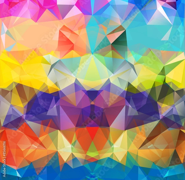 Obraz Abstract geometric background space