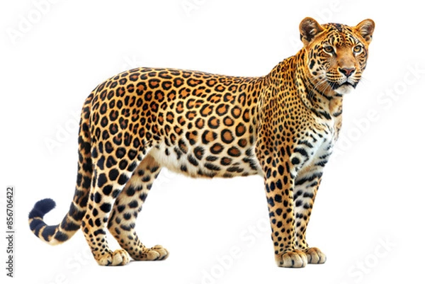 Obraz leopard on a transparent background