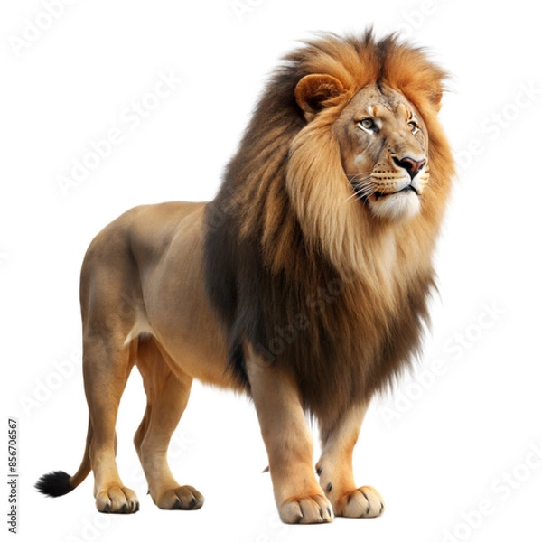 Obraz lion on a transparent background