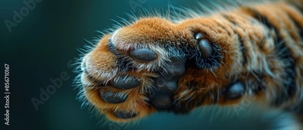 Obraz Tiger Paw Close-Up.