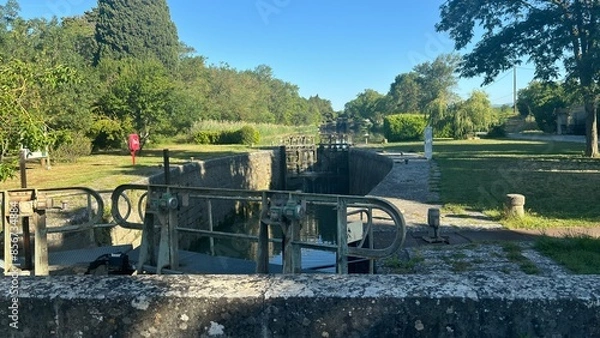 Obraz Ecluse du Canal de Midi