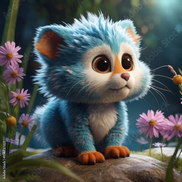 Obraz squirrel in the tree