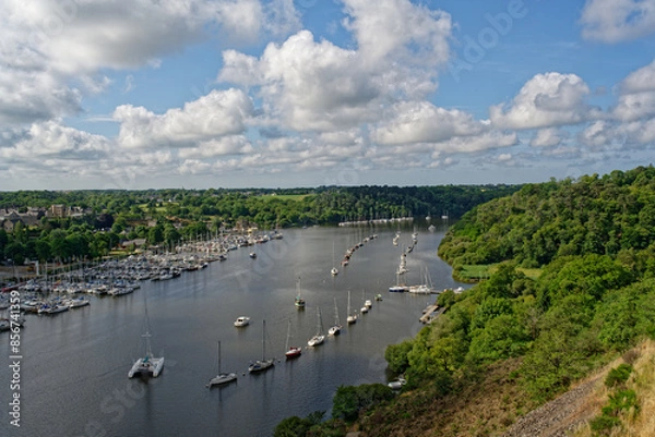 Obraz Vue aérienne de Benodet
