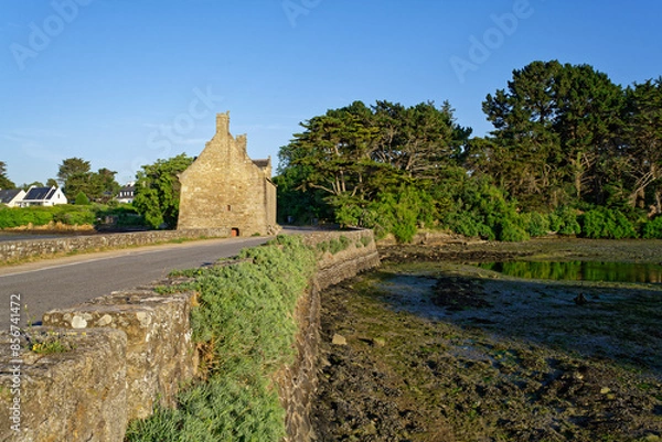 Obraz Moulin à marée du golfe du Morbihan.