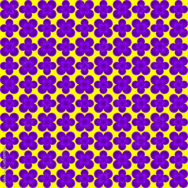 Obraz Abstract flower seamless pattern for endless backgrounds, printings and other creative designs.
Editable vector with several layers.
Eps 10