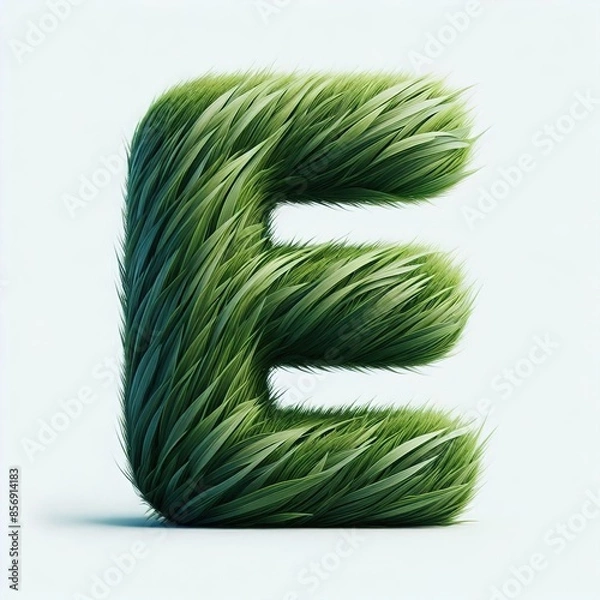 Obraz Grass green letters