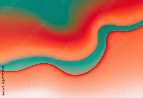 Fototapeta Abstract art blur fluid gradient wallpaper, 3d gradient background,