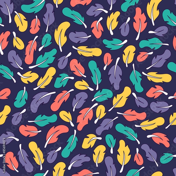 Fototapeta feather pattern