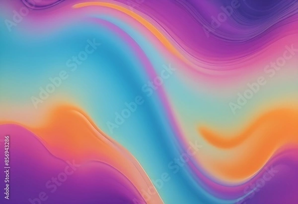 Fototapeta Abstract art blur fluid gradient wallpaper, 3d gradient background,