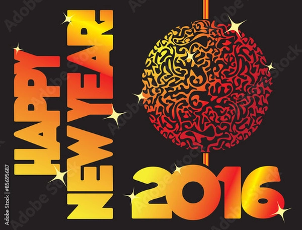 Obraz New Year 2016
