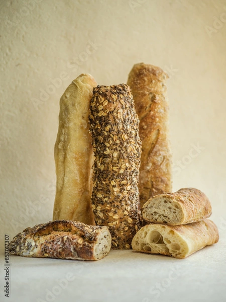 Obraz bread on the table