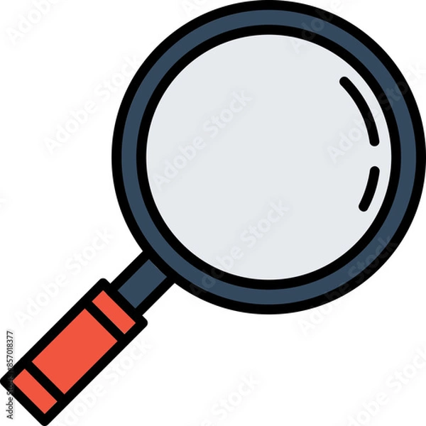 Fototapeta Magnifying Glass Icon