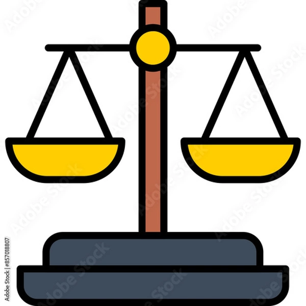 Fototapeta Scale Icon