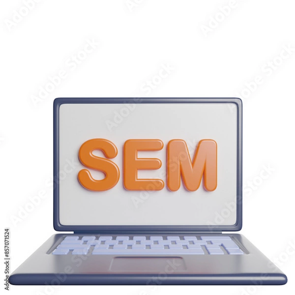 Obraz SEM Marketing Web