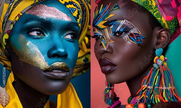 Fototapeta beauty and cosmetic concepts