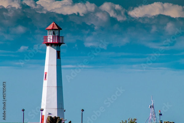 Fototapeta Lighthouse in Michigan