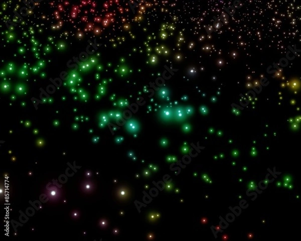 Obraz galaxy, artwork