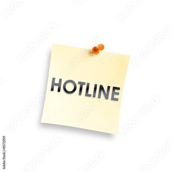 Fototapeta Hotline
