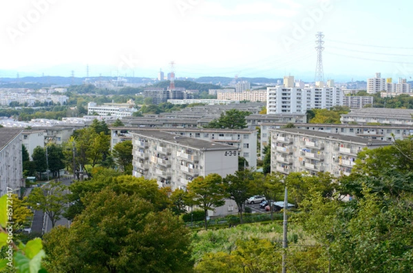 Obraz 多摩ニュータウン情景