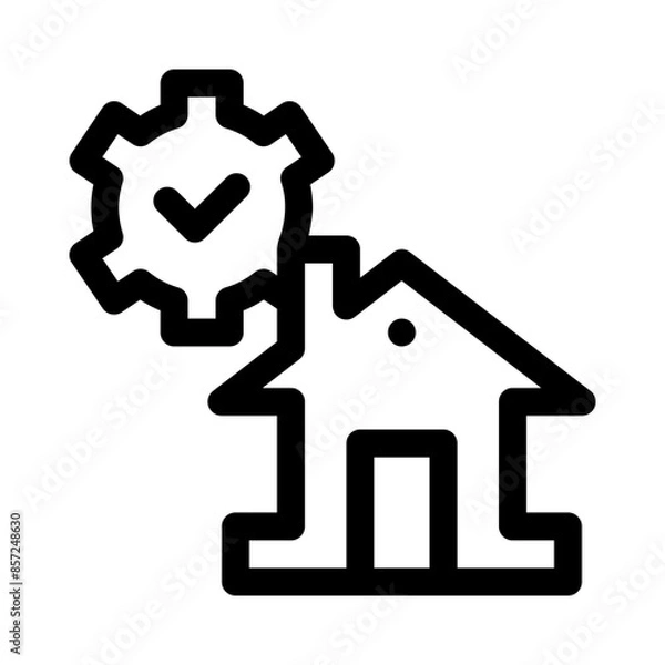 Obraz service line icon