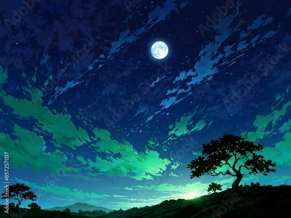 Fototapeta background with tree