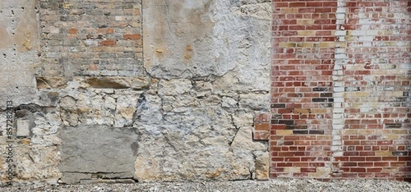 Fototapeta Old brick wall