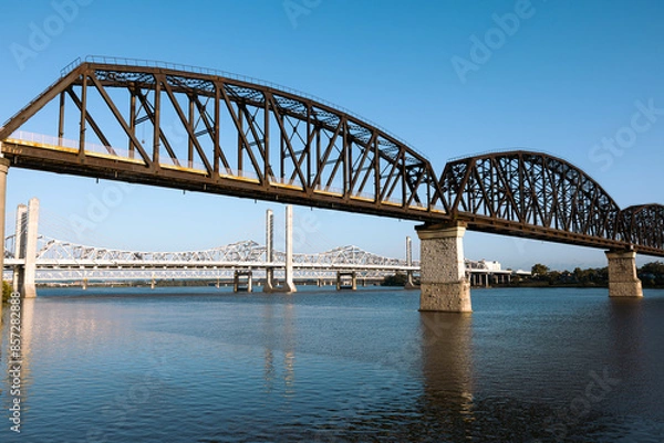 Fototapeta Big Four Bridge