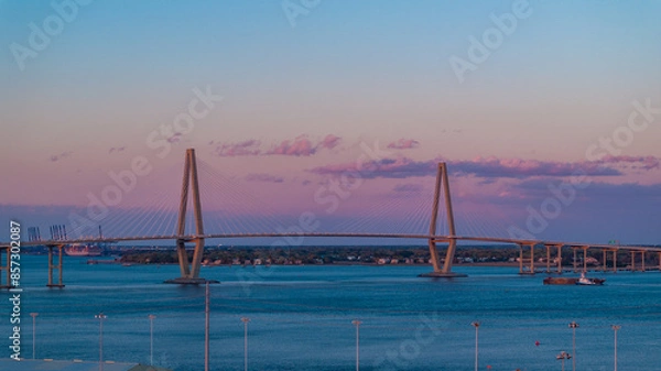 Obraz bridge over the river
