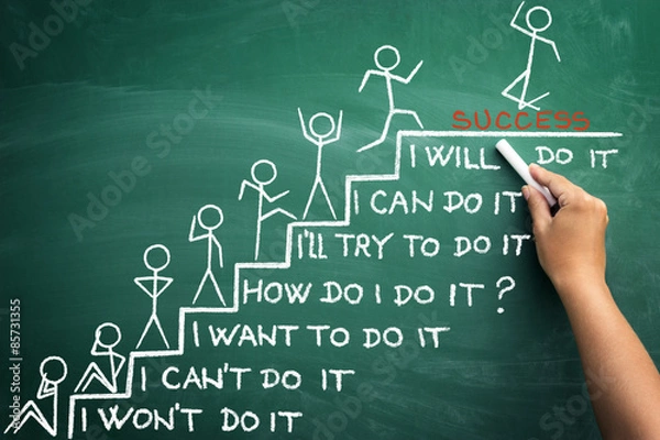 Obraz uwierzyć w siebie