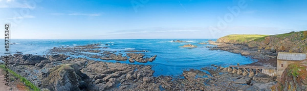 Fototapeta Panorama from The Lizard Point, Cornwall, UK