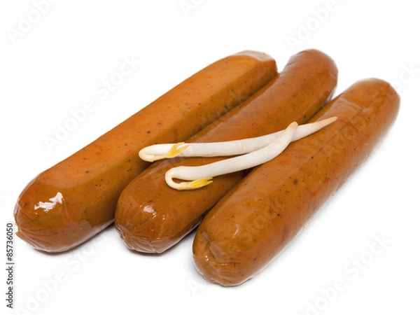 Fototapeta Vegetarische Würstchen