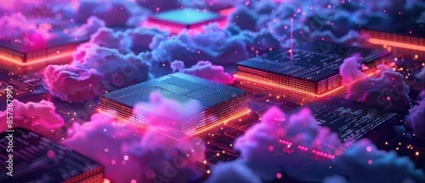 Fototapeta Scalable serverless computing platforms