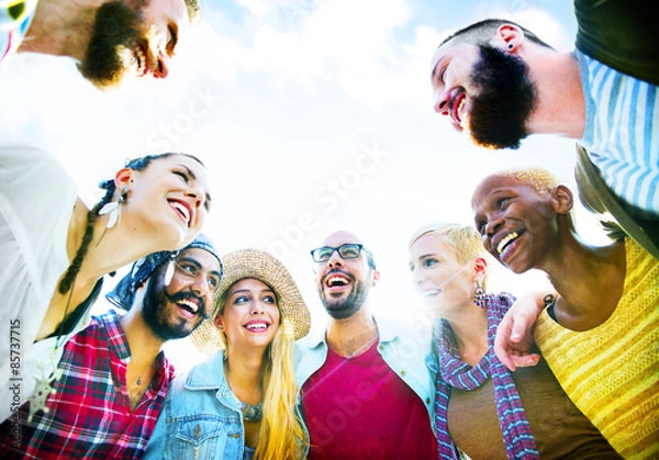 Obraz Friends Friendship Leisure Vacation Togetherness Fun Concept