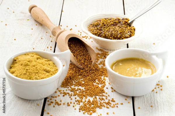 Obraz Musztarda w asortymencie