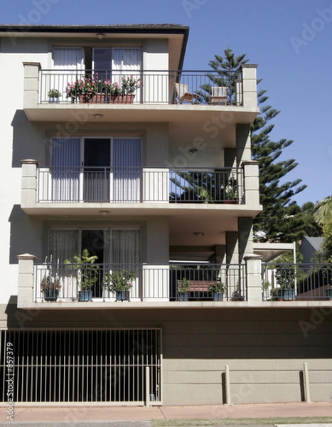 Obraz urban apartment building
