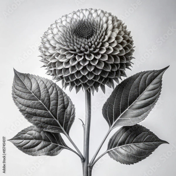 Fototapeta The beauty of botany in photographs: taxonomy and typology