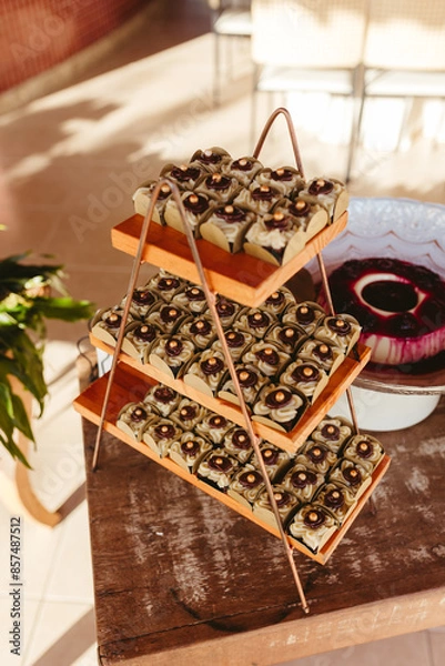 Fototapeta yummy party sweets