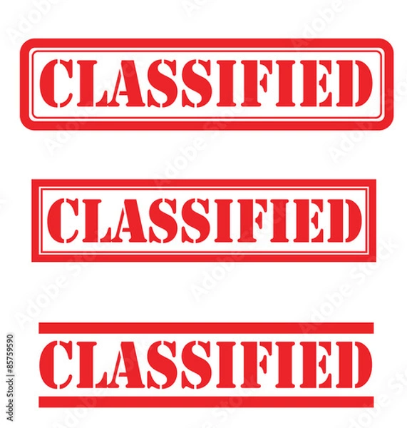 Obraz Classified set