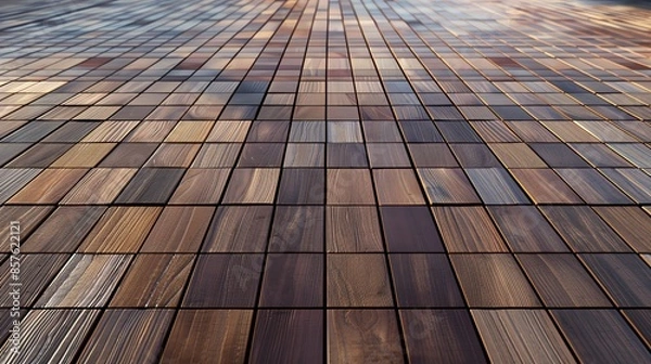 Fototapeta wooden plank background wallpaper, wooden floor, for product display, empty space, wood, background, texture, wall, board, empty, template, space, plank, empty, desk, design, exhibition, table