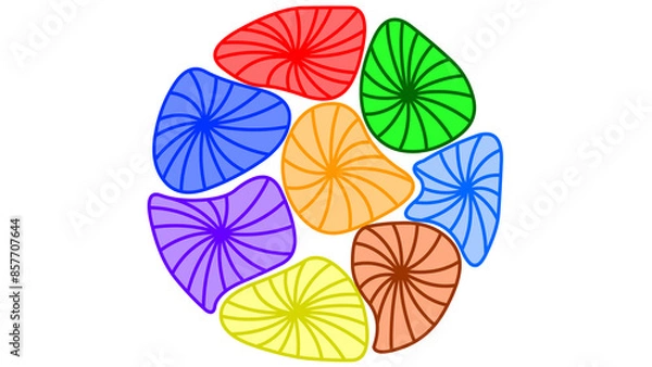 Obraz colorful background