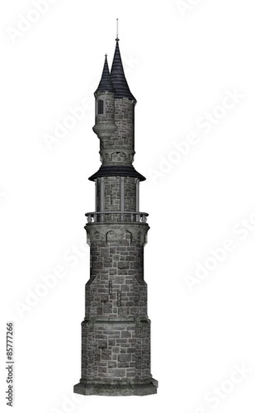 Obraz Castle tower - 3D render