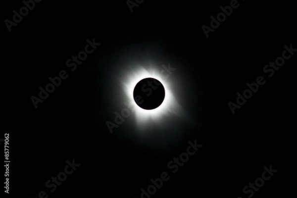 Obraz Całkowite zaćmienie słoneczne