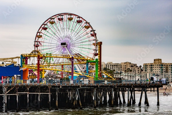 Fototapeta Santa Monica Pier