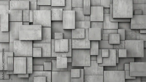 Obraz Abstract Concrete Square Wall