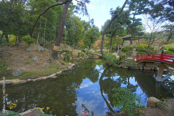 Fototapeta 縮景園