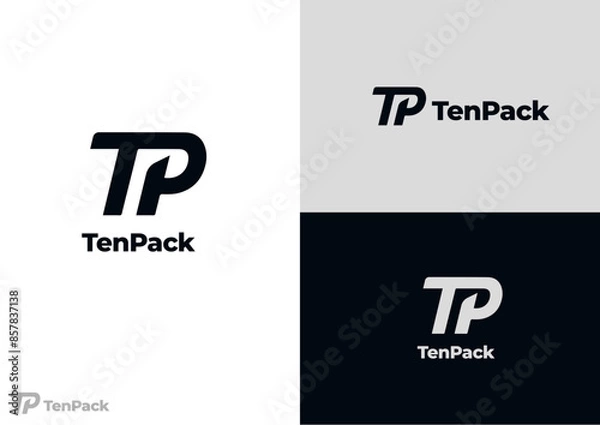Fototapeta TP logo design concept