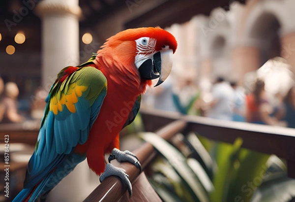 Obraz Colorful parrot